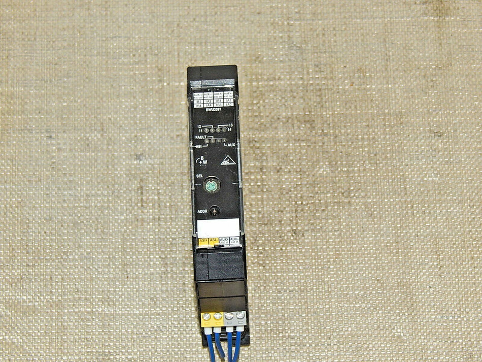 Bihl+Wiedmann BWU3097 AS-i 3.0 Counter Module,IP20 used