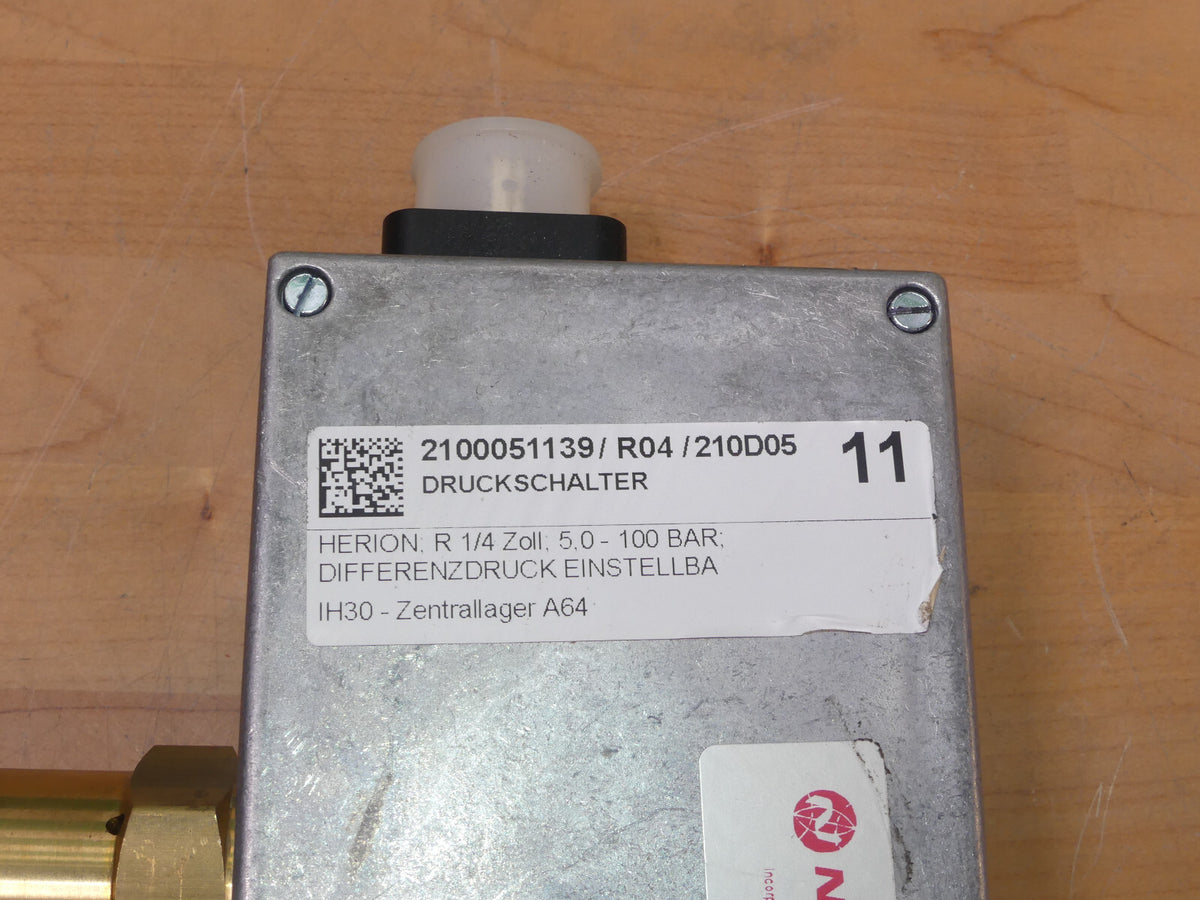 Norgren 1806400000000000 Druckschalter 0,5...10 bar