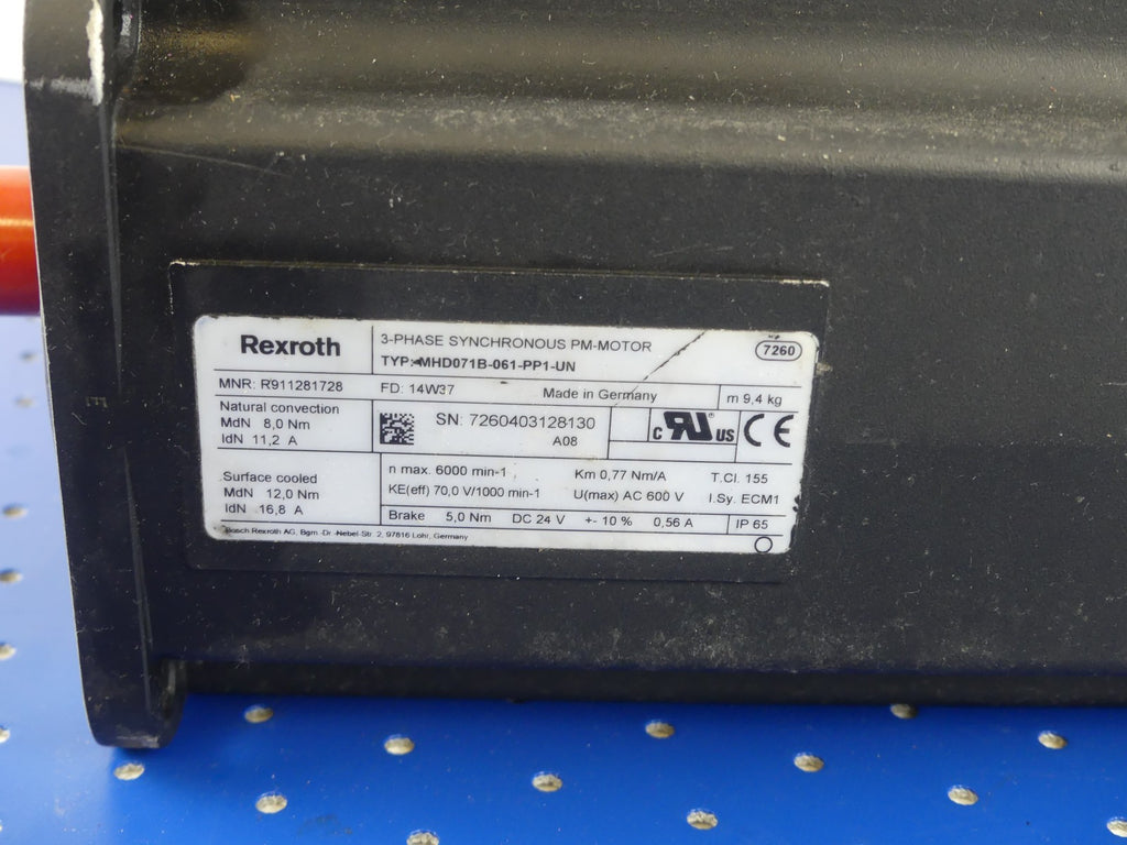 REXROTH MHD071B-061-PP1-UN