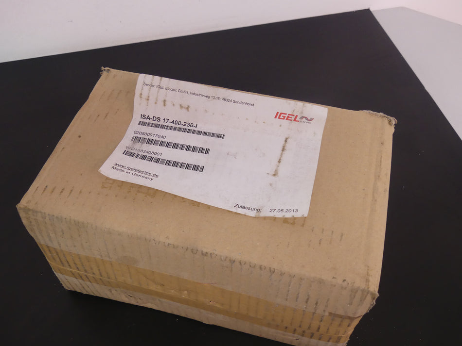 IGEL ISA-DS Motorsanftanlasser ISA-DS 17 400-230-0-1