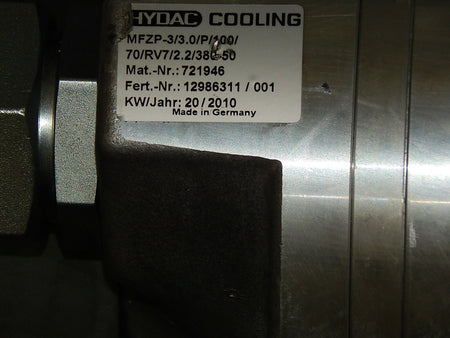 Hydac MFZP-3/3.0/P/100/ 70/RV7/2.2/380-50 Flügelzellenpumpen used s.Bilder