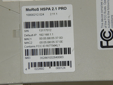 INSYS INS MoRos HSPA 2.1 PRO  10000212.026