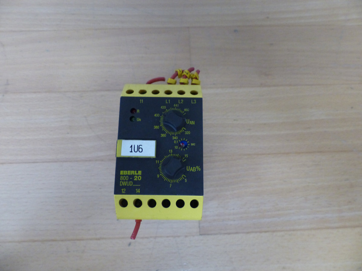 EBERLE DREHSTROMSPANNUNGSWÄCHTER UN3 400 V AC