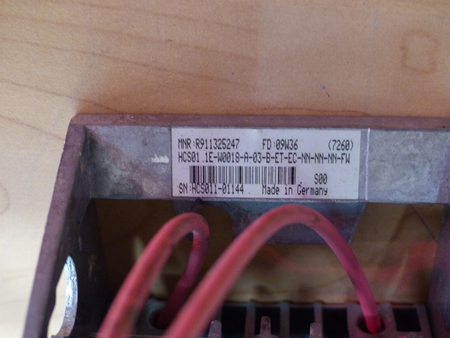 rexrooth hcs01.1e-w0018-a-02-b-et-ec-nn-nn-nn-fw used