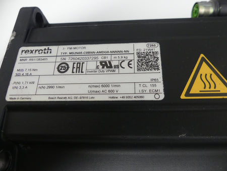 Rexroth MS2N05-C0BNN-AMDG0-NNNNN-NN