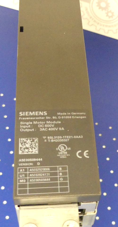 SIEMENS 6SL3120-1TE21-0AA3