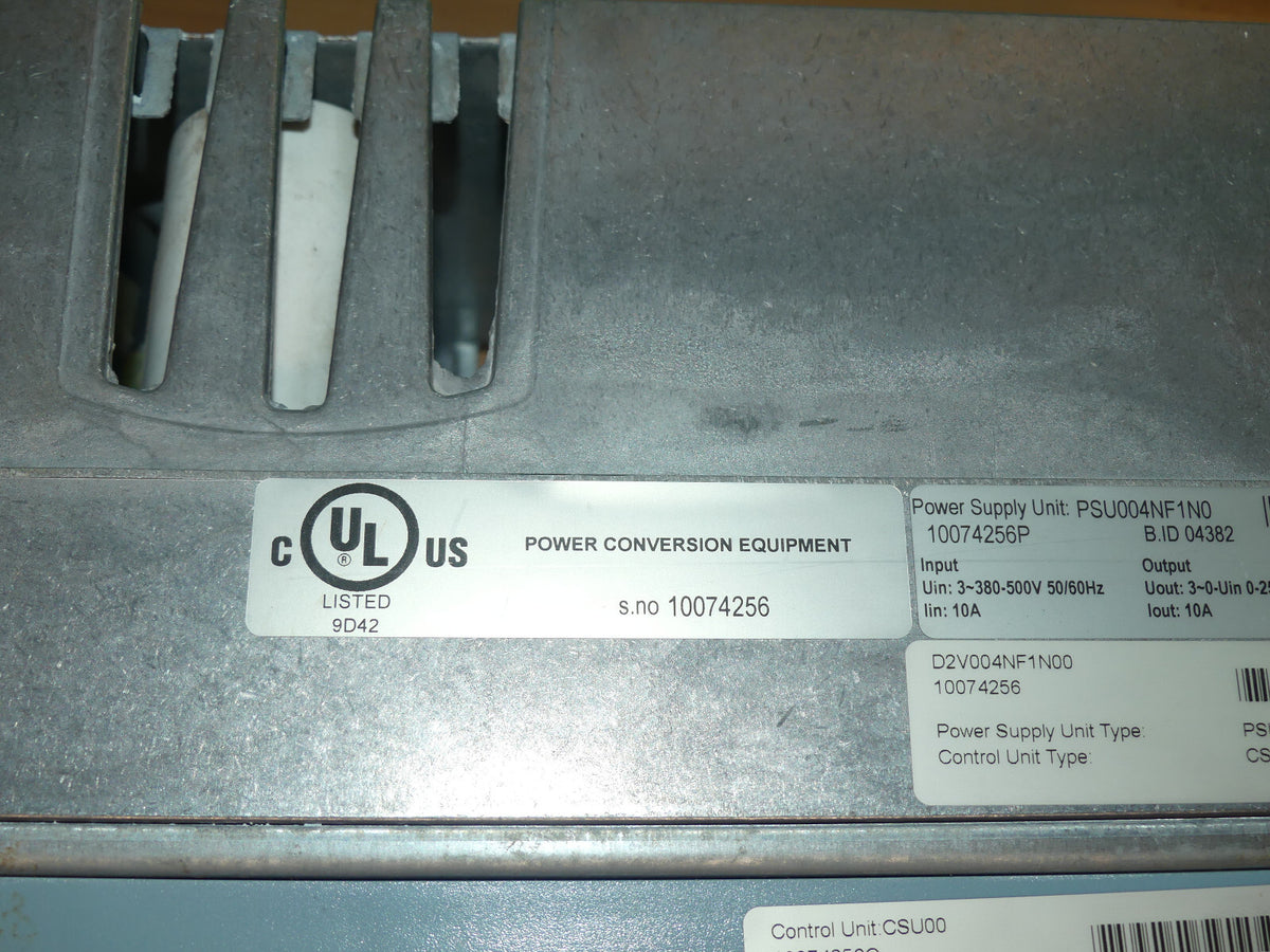 dynac vector csu00+psu004nf1n0 used