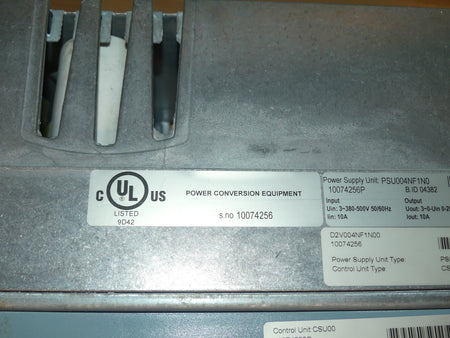 dynac vector csu00+psu004nf1n0 used
