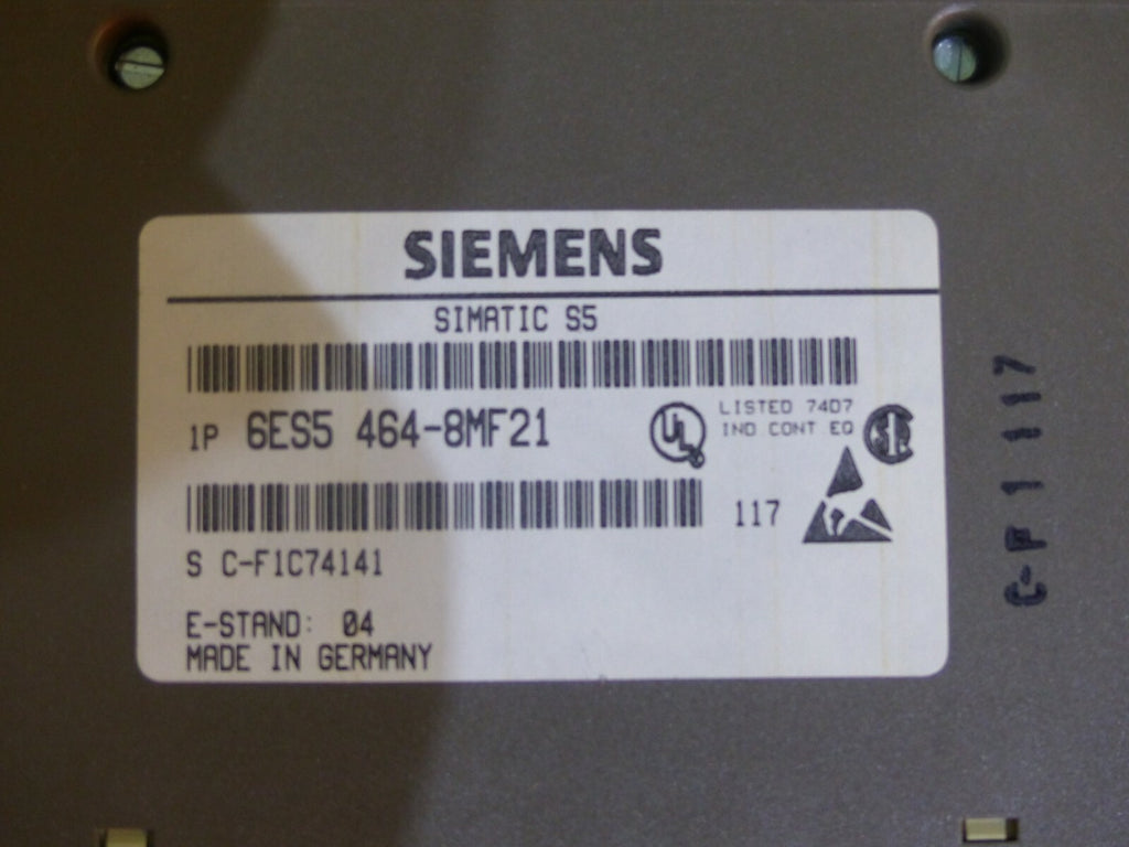 Siemens 6ES5 464-8MF21 s. Bilder