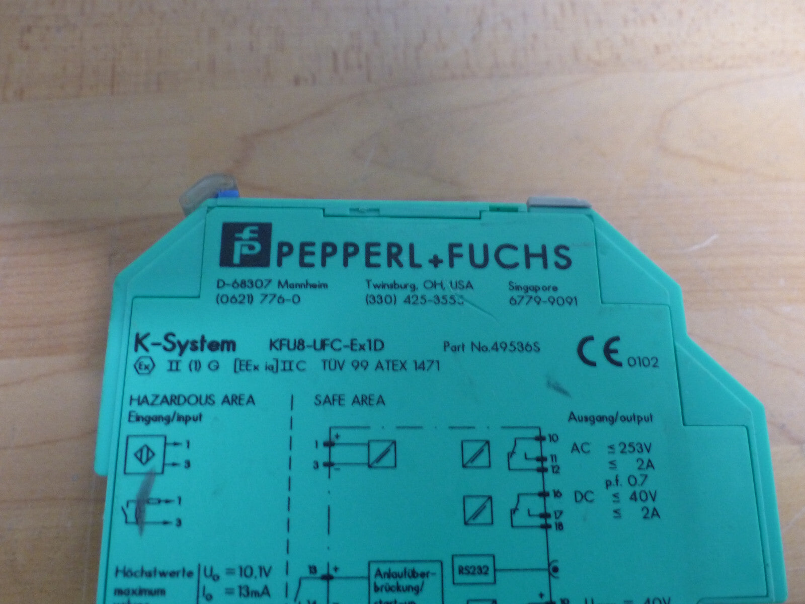Pepperl+fuchs KFU8-UFC-Ex1D used s.Bilder