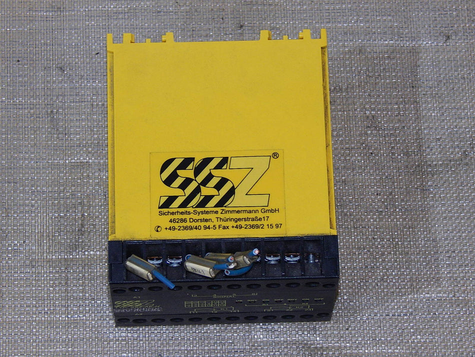  SSZ Sicherheits System Zimmermann TYP: SSZ-AE-N Sicherheits Steuergerät used