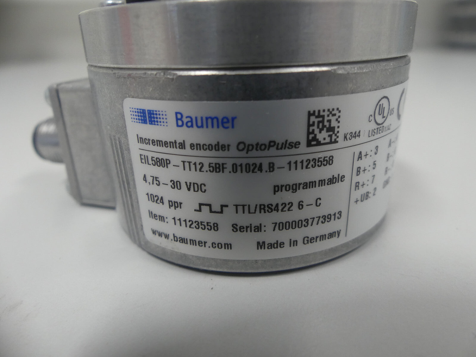 Baumer EIL580P-TT12.5BF.01024.B