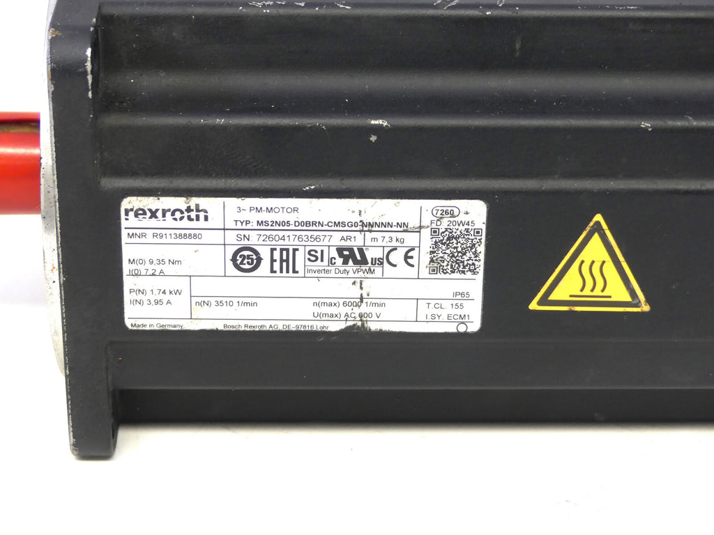 Rexroth MS2N05-D0BRN-CMSG0-NNNNN-NN