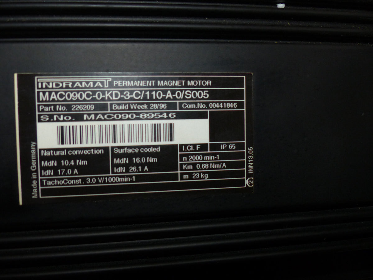 Indramat MAC090C-0-KD-3-C/110-A-0/S005 s.Bilder