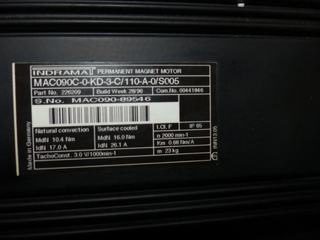 Indramat MAC090C-0-KD-3-C/110-A-0/S005 s.Bilder