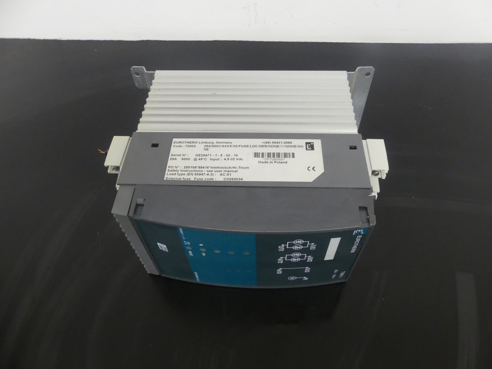 Eurotherm 7200S 25A/500V
