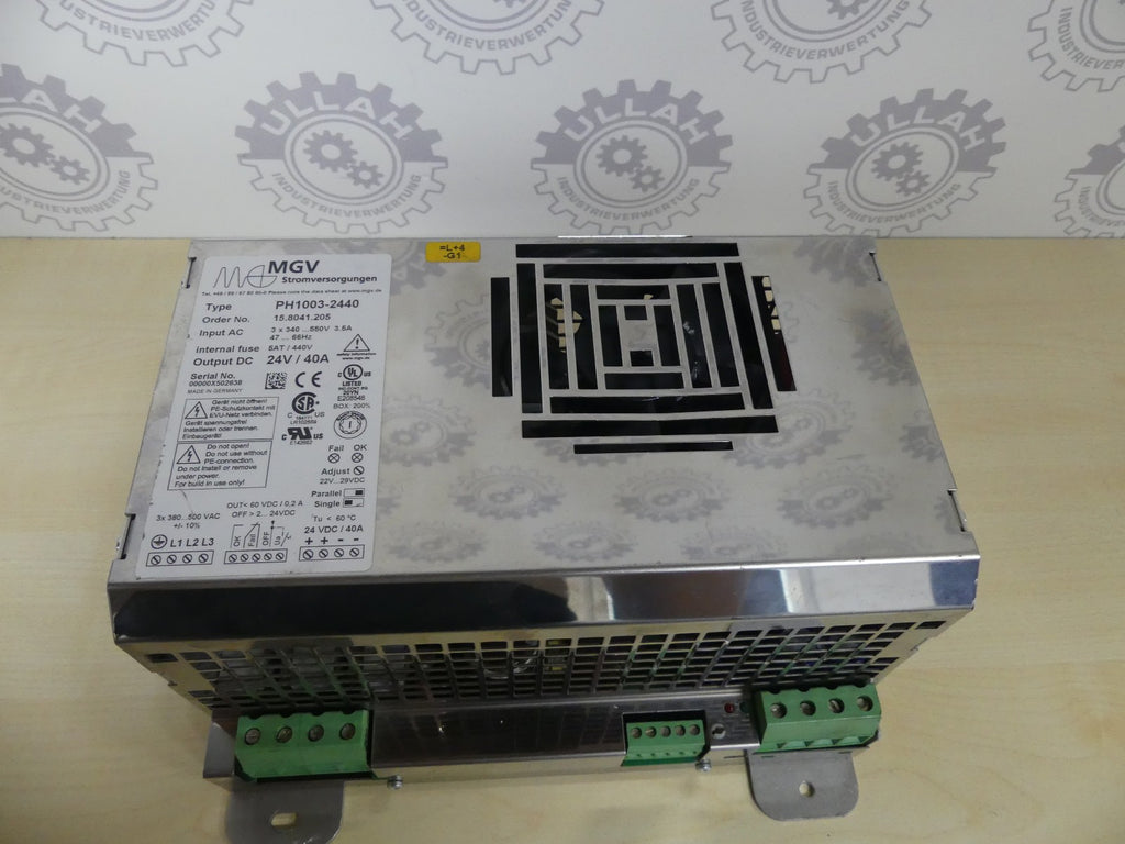 MGV Stromversorgungen PH1003-2440