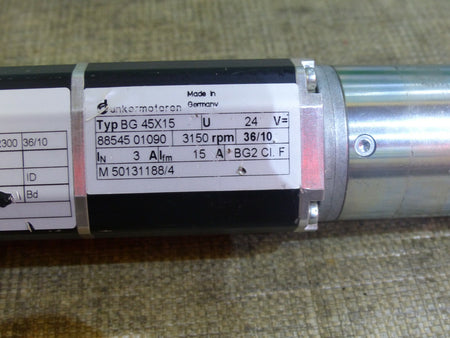 Dunkermotoren BGE45 + BG45X15 + PLG42 S