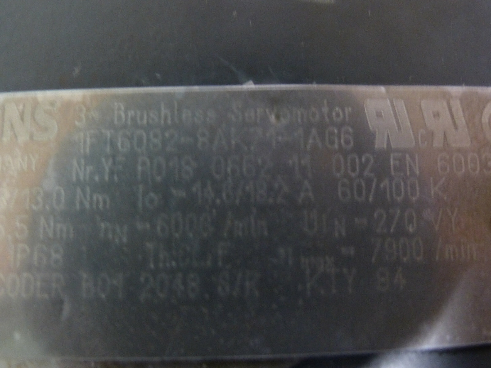 SIEMENS 1FT6082-8AK71-1AG6 / 1FT60828AK711AG6 s.Bilder