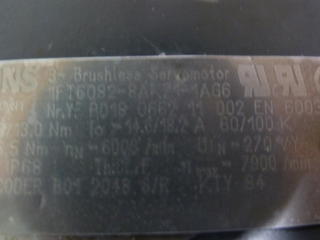 SIEMENS 1FT6082-8AK71-1AG6 / 1FT60828AK711AG6 s.Bilder