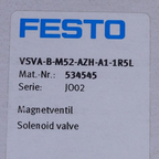 Festo Magnetventil 534545 VSVA-B-M52-AZH-A1-1R5L