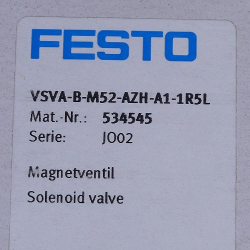 Festo Magnetventil 534545 VSVA-B-M52-AZH-A1-1R5L