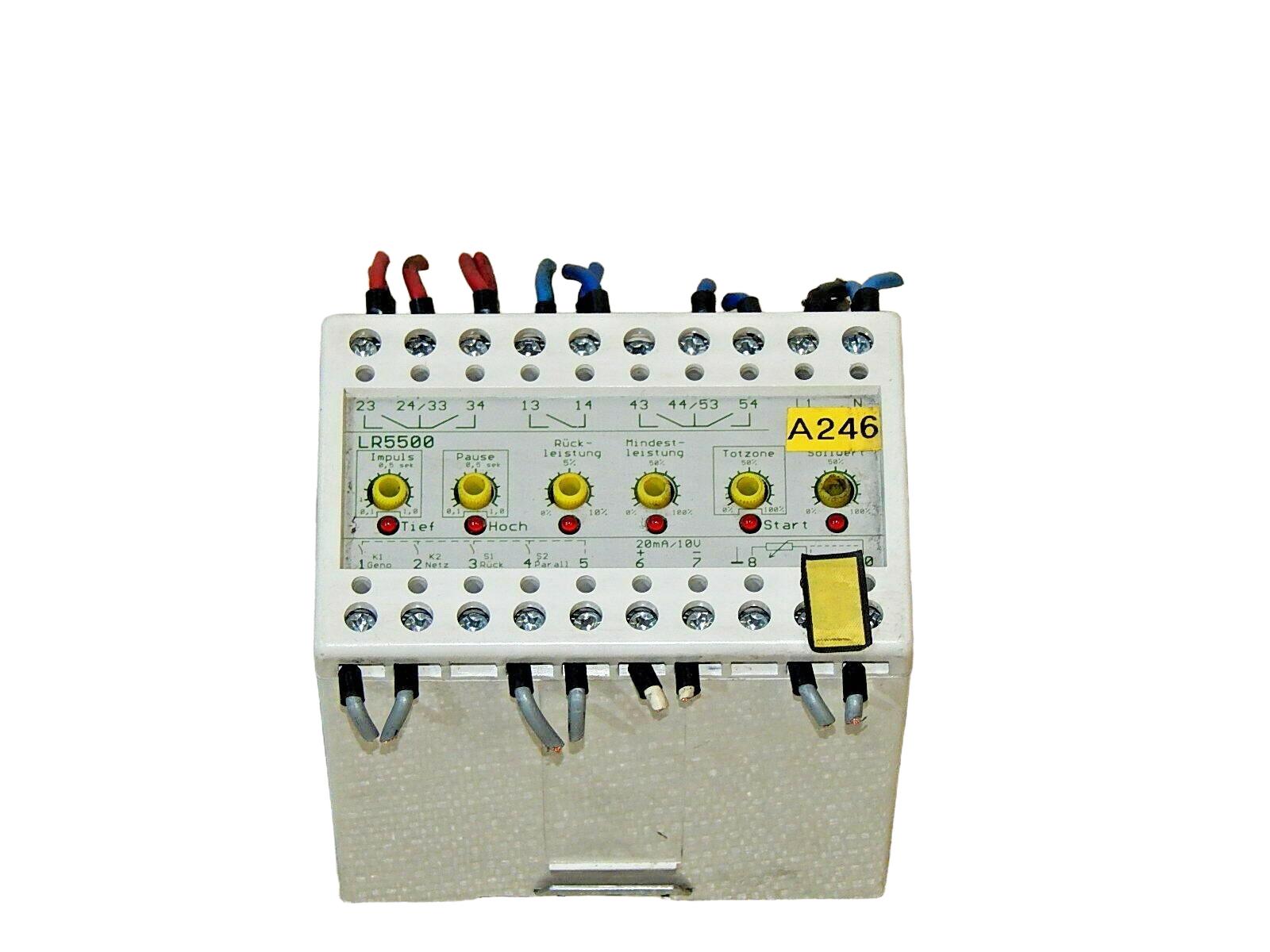  DSL - electronic LR5500-G001 Spannungsschutzrelais LR5500G001 used s.Bilder