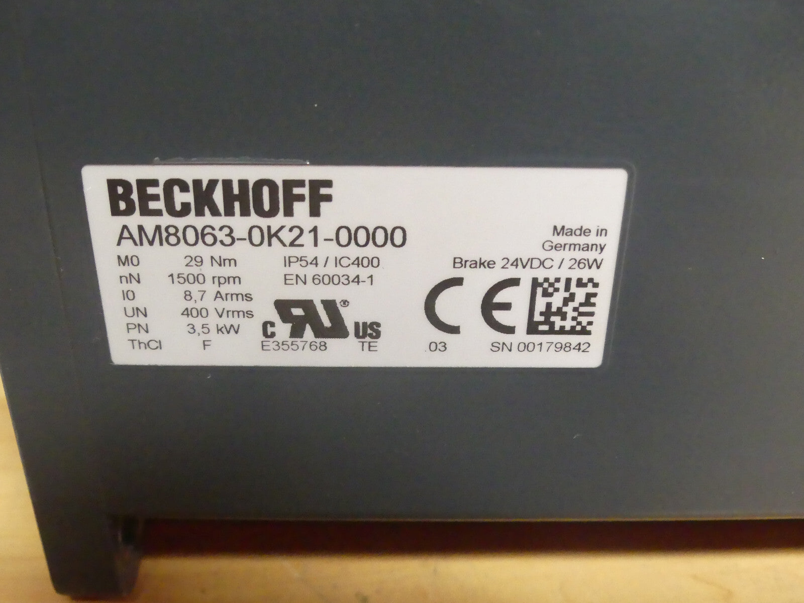 Beckhoff AM8063-0K21-0000