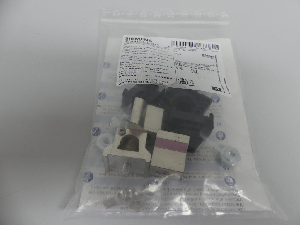 Siemens Rundleiteranschlussklemme 3VA9103-0JG11