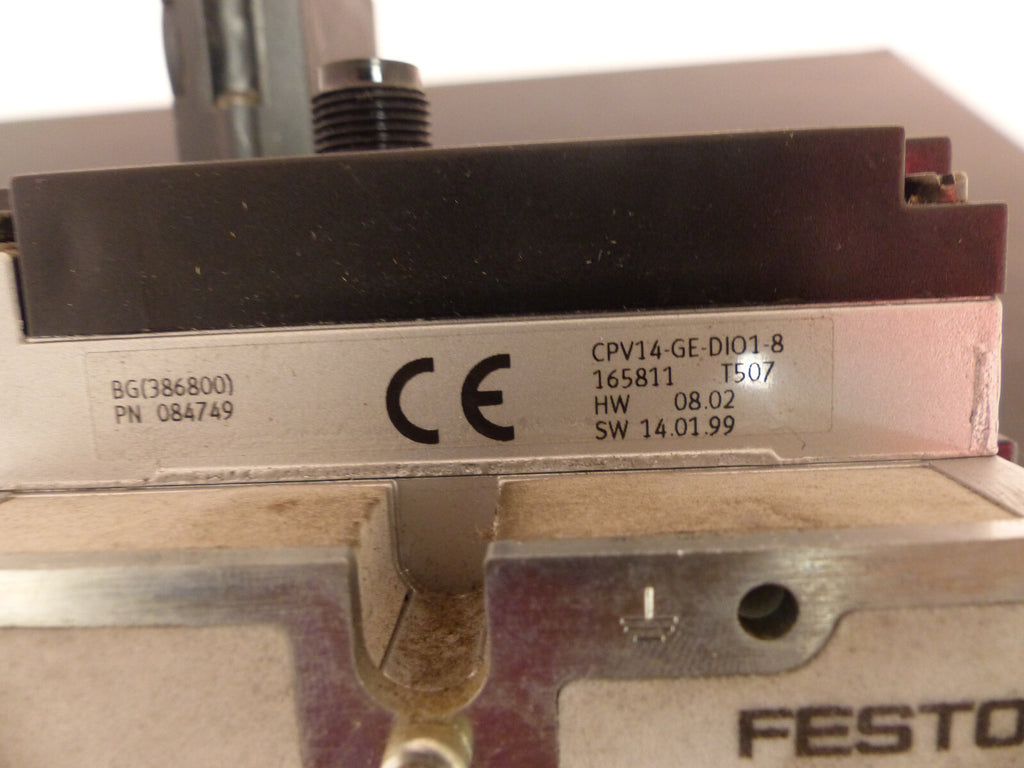 FESTO CPV 14-VI 18210 / CPV 14-GE-DIO1-8 / CPV 14-VI-P8-1/8-B /FBS-SUB-9-GS-DP-B