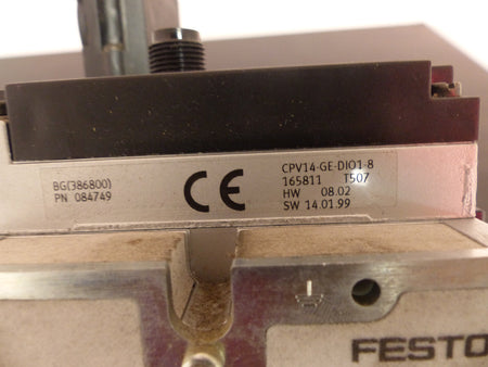 FESTO CPV 14-VI 18210 / CPV 14-GE-DIO1-8 / CPV 14-VI-P8-1/8-B /FBS-SUB-9-GS-DP-B