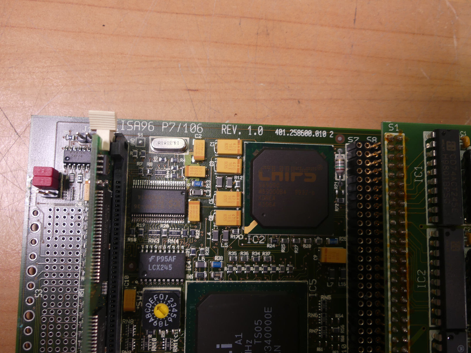 AMT ISA 96 P7/106 REV.1.0 401258600.010 2  CPU