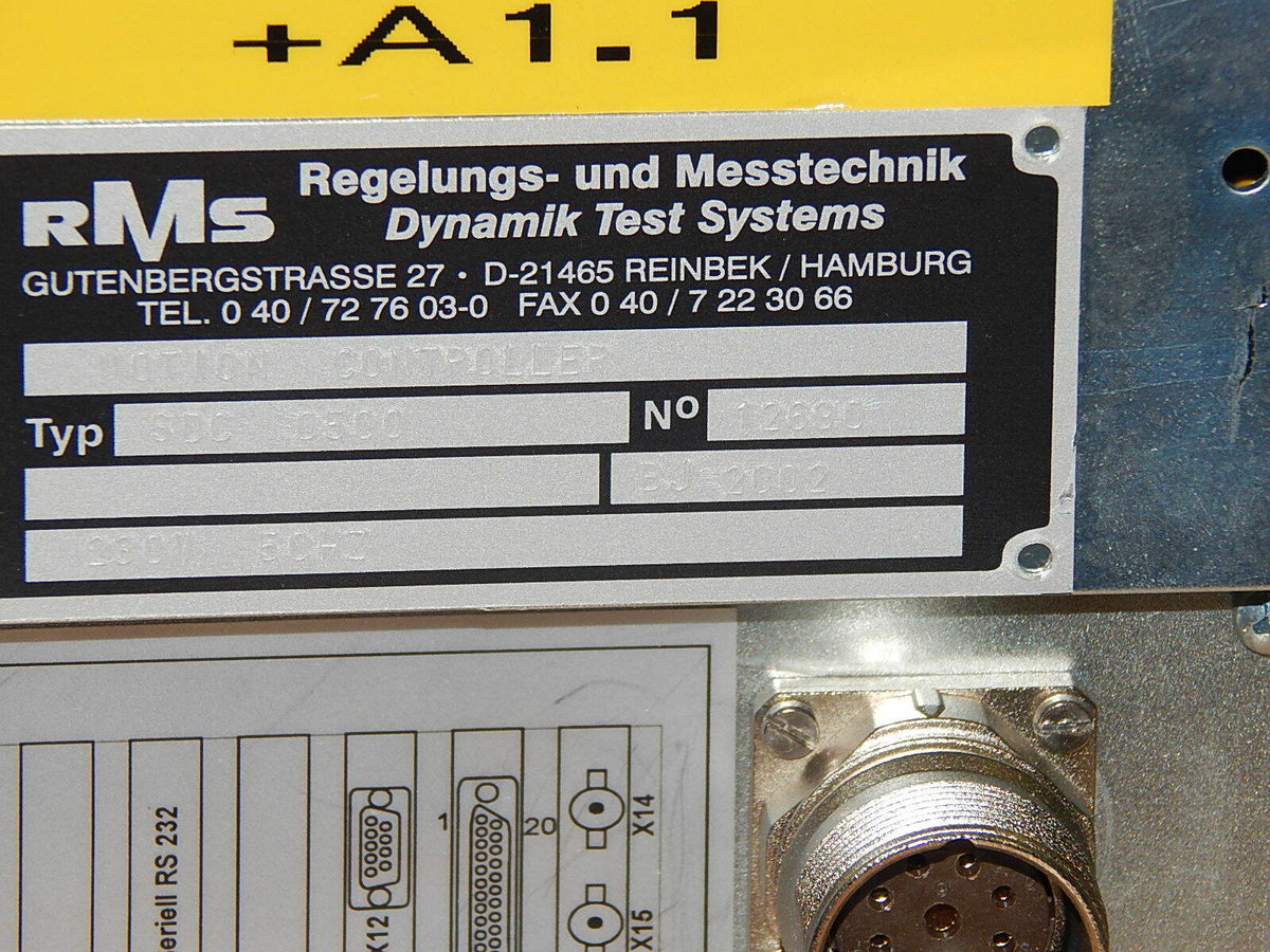 RMS Motion Controller SDC 0500  No.12690  230V 50 Hz s.Bilder  