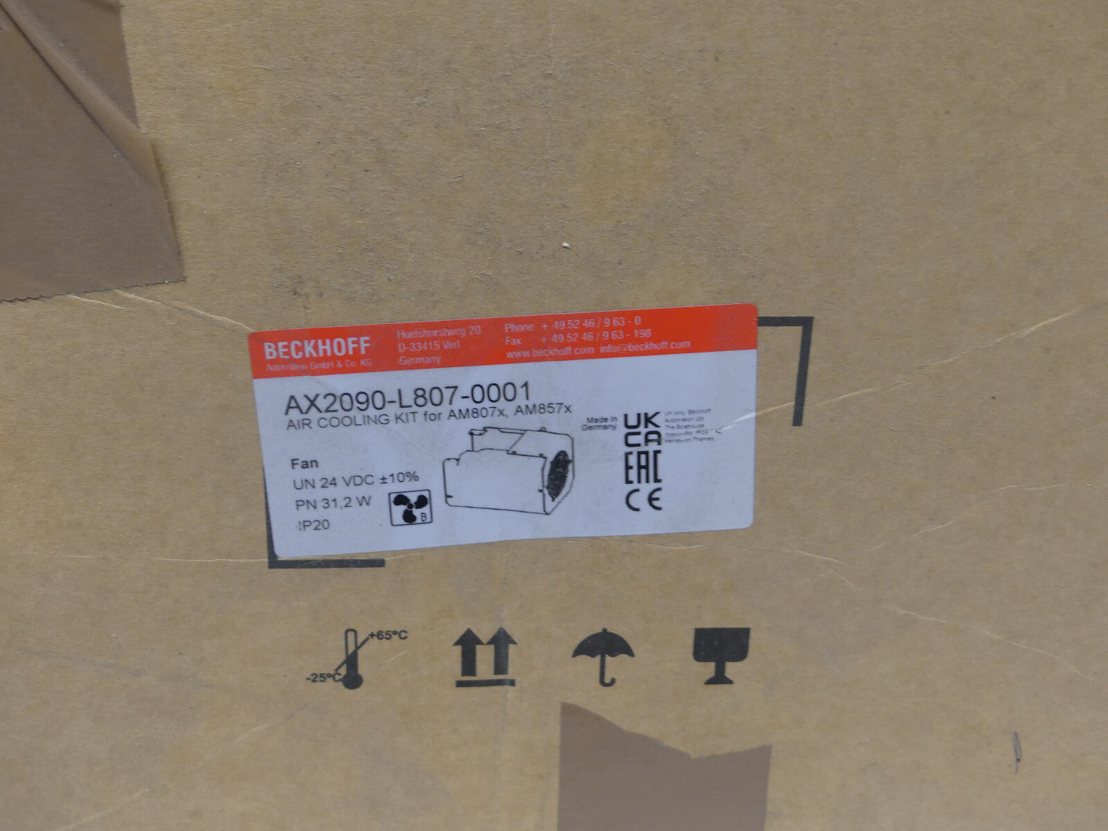 Beckhoff AX2090-L807-0001