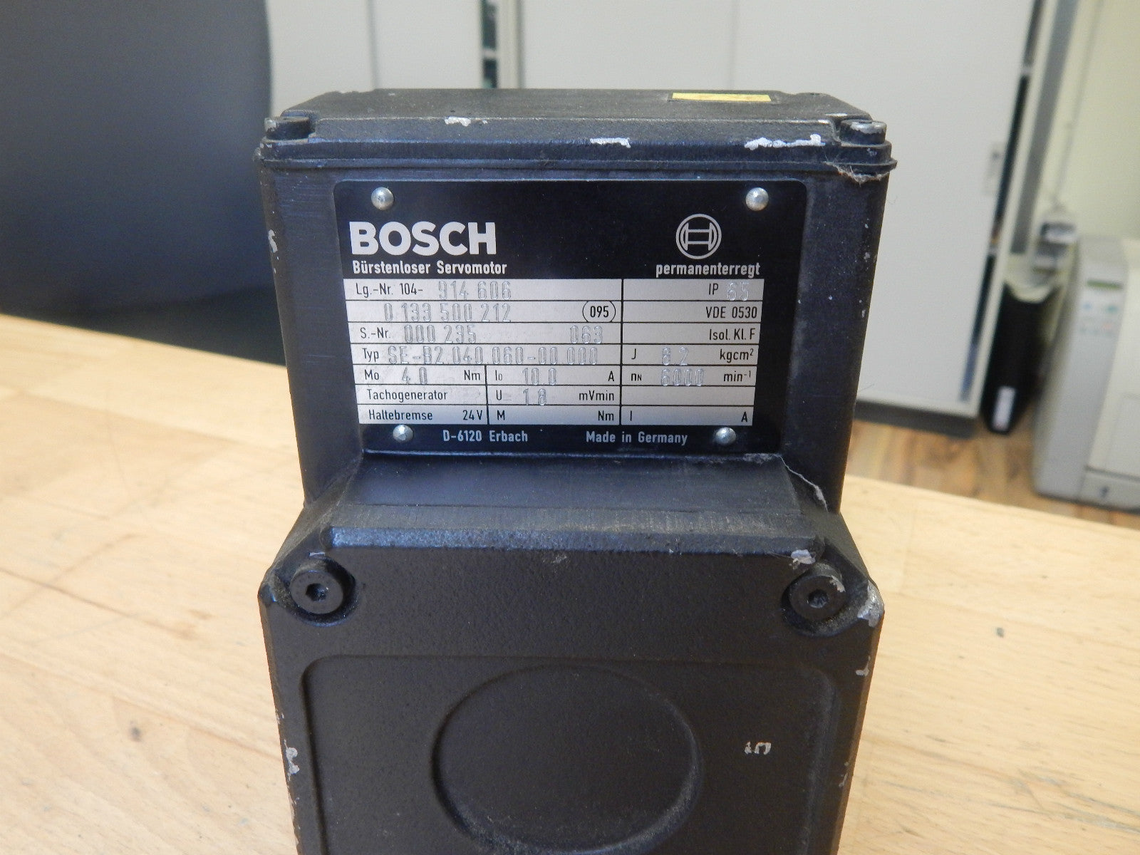 Bosch SE-B2.040.060-00.000 SERVOMOTOR  Siehe Typen Schild"