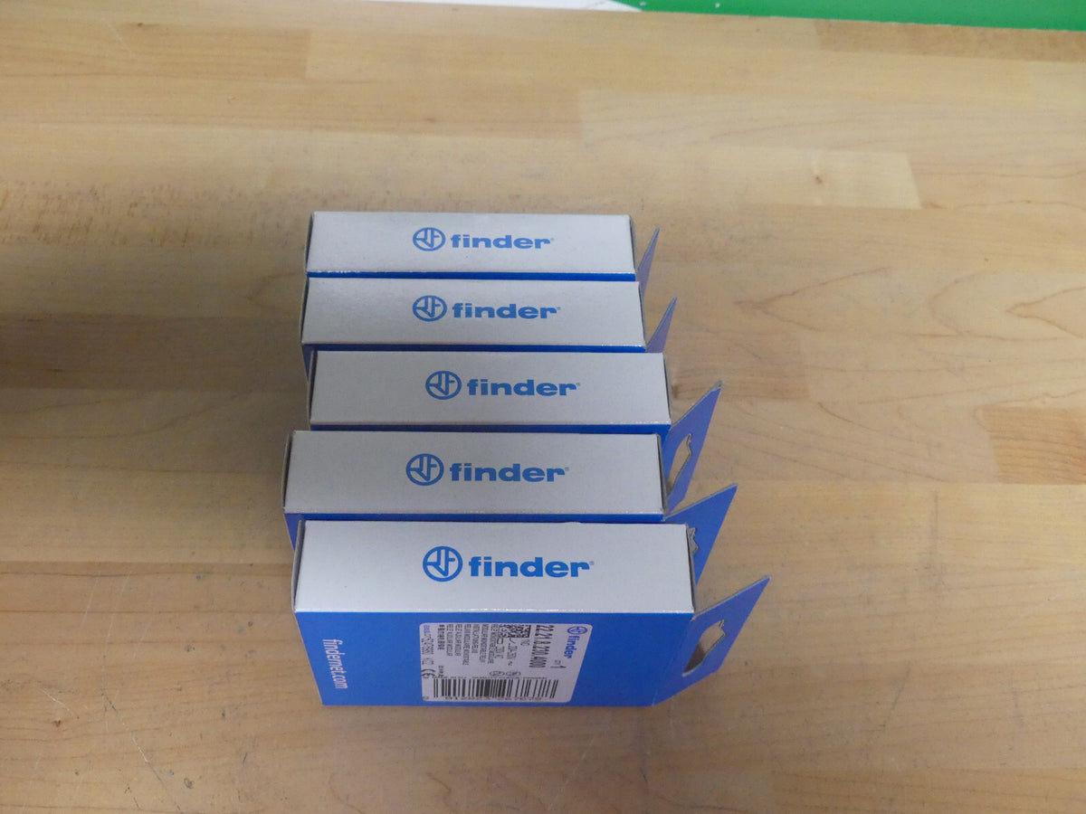 5xFINDER Installationsrelais 22.21.8.230.4000 new s.Bilder