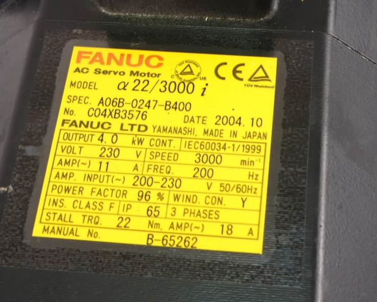 FANUC A06B-0247-B400