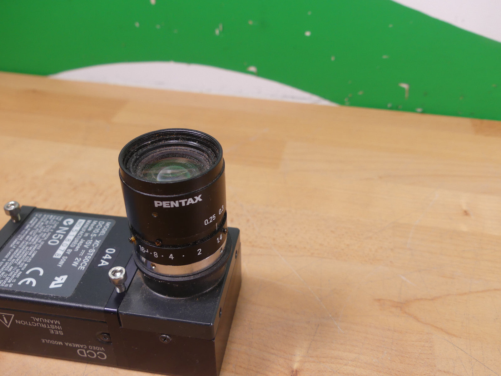 SONY XC-ST50CE Video Kamera Modul + Zoom Lens