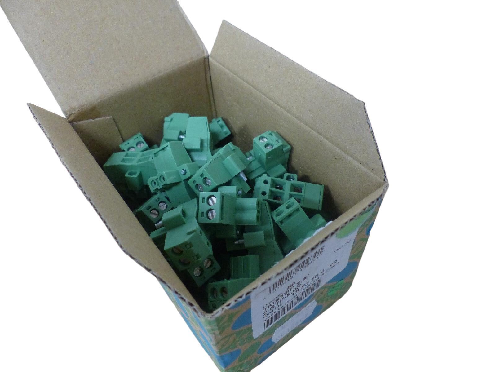 50X PHOENIX CONTACT  TMSTBP 2,5/2-STF-5,08 18 53 10 4