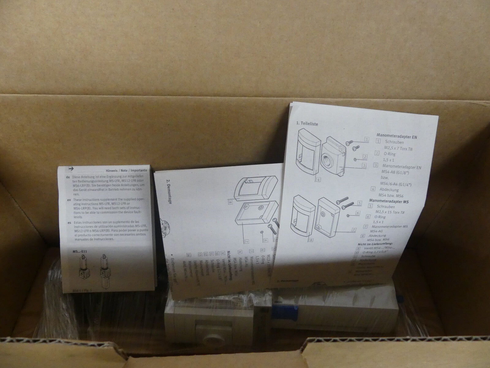 FESTO MS6-LFR-1/2-D7-C-R-M-A4-E11