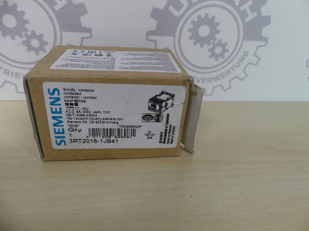 SIEMENS 3RT2016-1JB41, NEUWERTIG