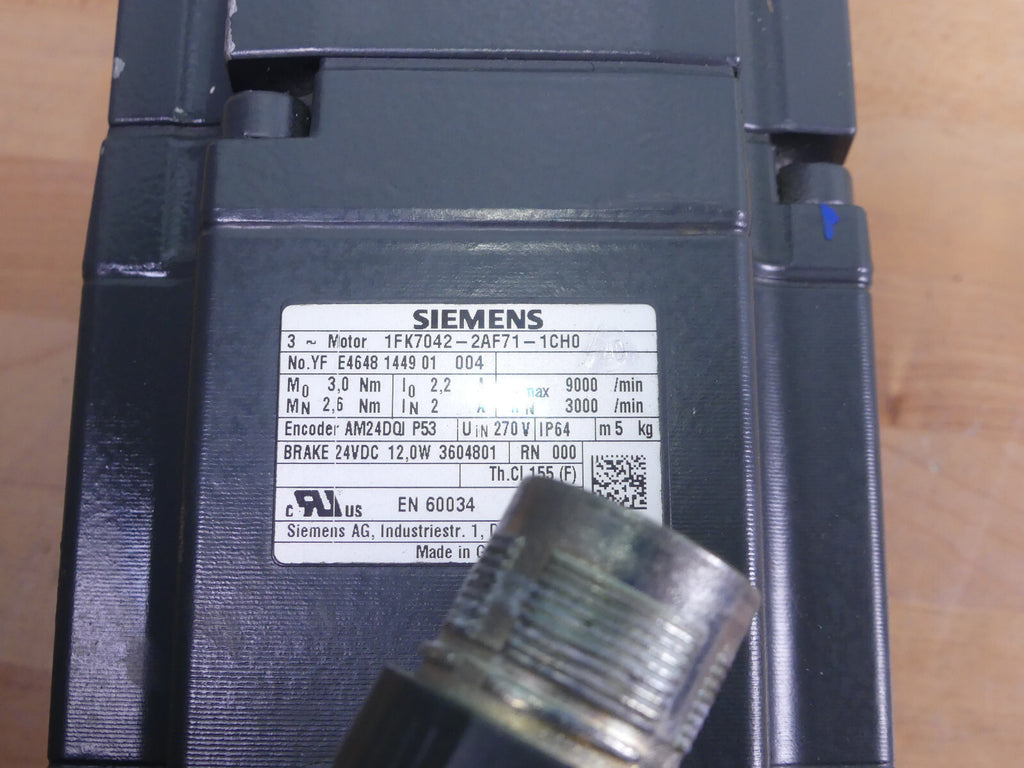 Siemens Simotics Synchronmotor 1FK7042-2AF71-1CH0