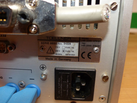 toellner toe 8851 power supply s.Bilder