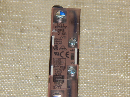  OMRON G3PB-215B-VD Sicherheitsrelais used