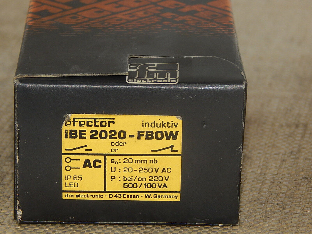  ifm electronic efector Induktiver Sensor IBE2020-FBOW