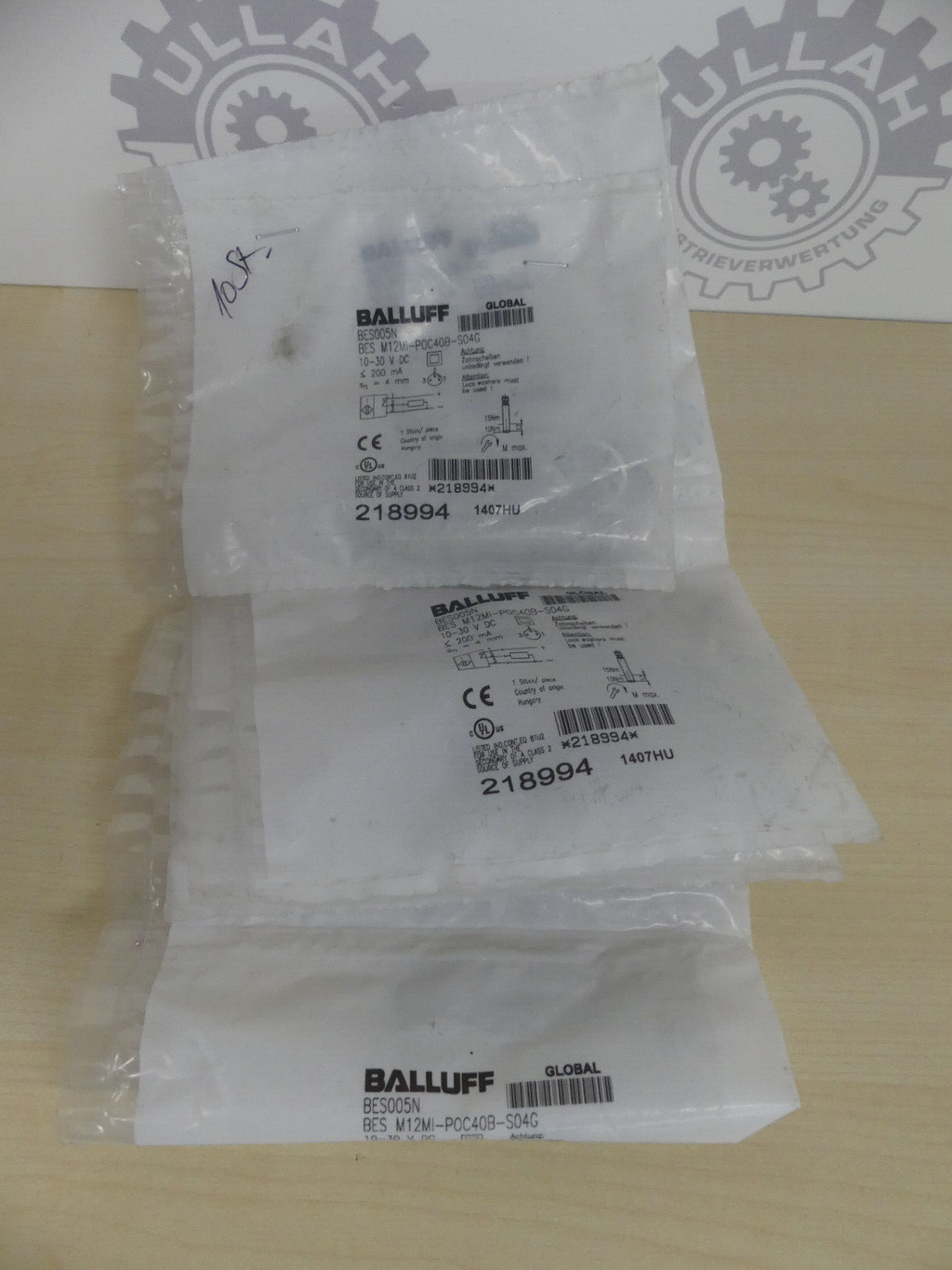 10x BALLUFF BES005N