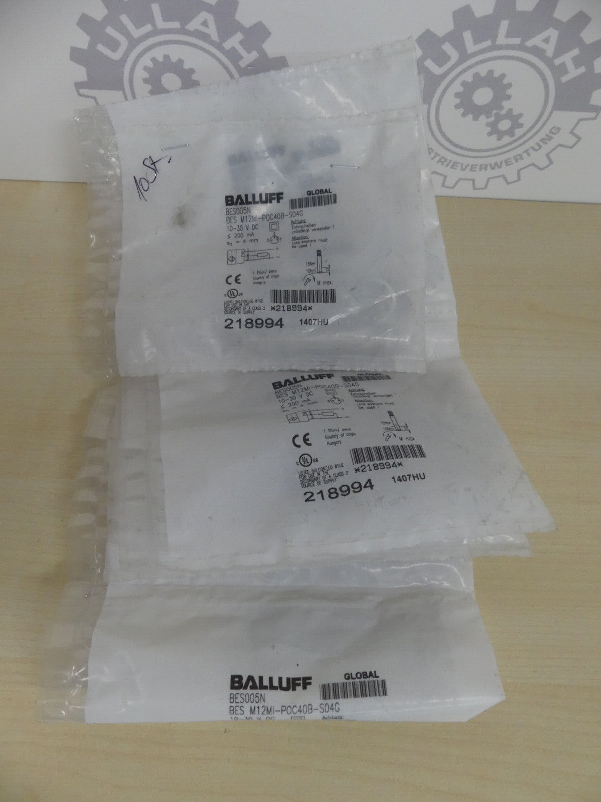 10x BALLUFF BES005N