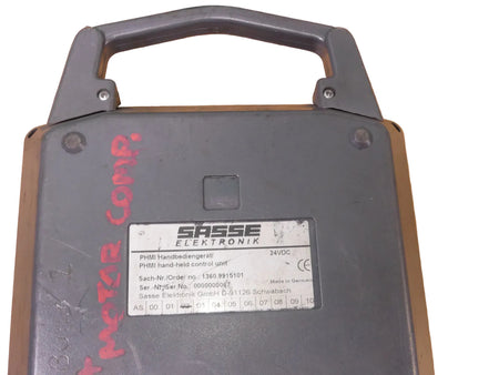 SASSE Elektronik PHMI Handbediengerät Model: 1360.9915101 / 24 VDC