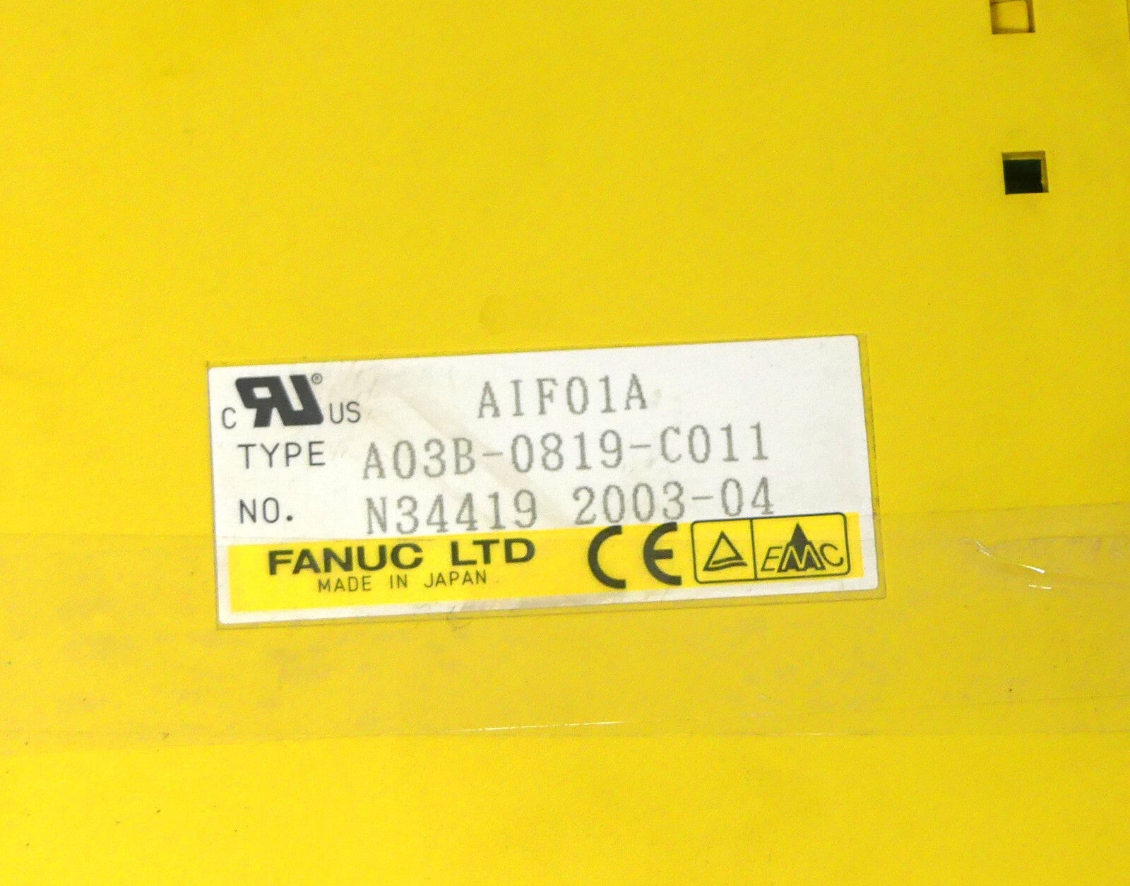 Fanuc AIF01A A03B-0819-C011