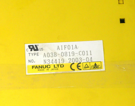 Fanuc AIF01A A03B-0819-C011
